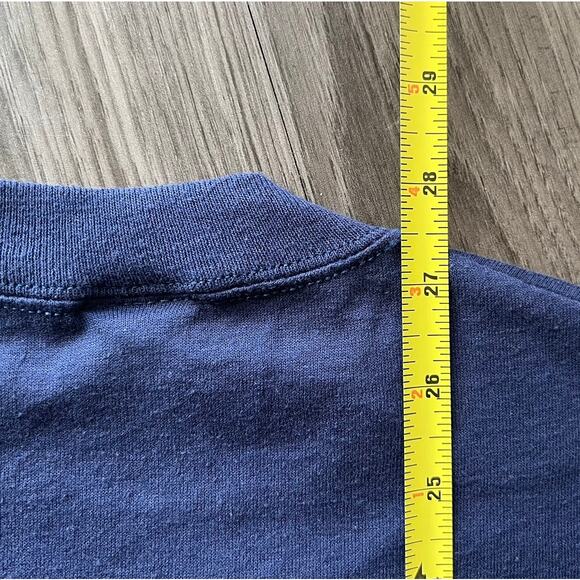 Vitage 80s 90s NYPD Shirt Single Stitch Jerzees Navy Blue XL Police New York 911 - Picture 11 of 11
